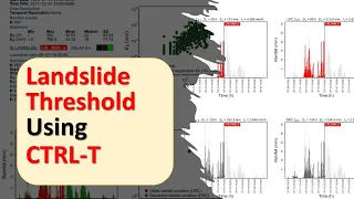 Expected Results of CTRL-T for Landslide Threshold Analysis