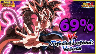 PROGRESSIVE SHOWCASE: HOW GOOD IS INT LIMIT BREAKER SUPER SAIYAN 4 GOKU @ 69% [Dokkan Battle]