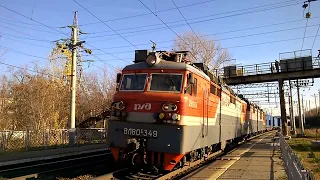 2.11.2021. 'ВЛ80С-349/795' с контейнерным.