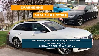 Выбрали лучший вариант Audi A4 3.0 TDi B9 272ps для клиента из Киева