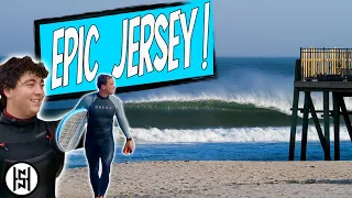 EPIC NEW JERSEY SURFING with @surfinmoose9682