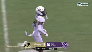 Colorado RB Dylan Edwards 75 Yard TD vs TCU | 2023 College Football