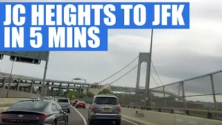 Jersey City Heights to JFK Airport drive in 5 minutes