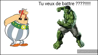 Obélix Vs Hulk