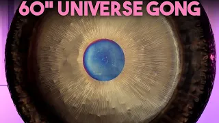 60" Gongland Universe Gong | 3 Hours of Giant Gong Sounds | Stress Relief Meditation Music
