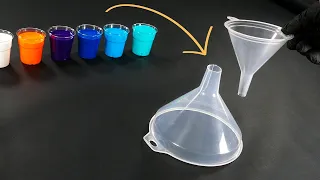 Funnel in a Funnel - Fluid Painting