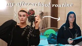 my after school routine (ranting about the education system for 10 minutes)