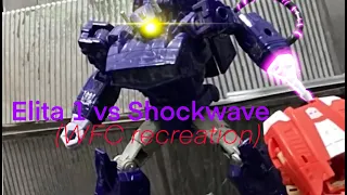 Transformers Stopmotion: Elita-1 vs Shockwave (WFC scene recreation)