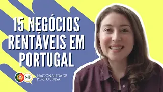 15 NEGÓCIOS RENTÁVEIS em Portugal