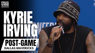 Kyrie Irving Discusses Chances of Becoming GOAT Backcourt With Luka Doncic & Mavs 3-0 WCF Lead