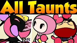 Super Bomberman R All Victory, Taunts & Special Dialogue | All Secret Characters + Pretty Bomber