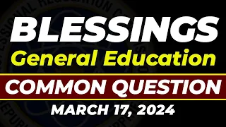 ACTUAL LET DRILLS 2024 BLESSINGS GENERAL EDUCATION NEW CURRICULUM REVIEWER LET EXAMINATION