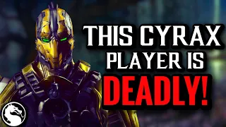 THIS CYRAX PLAYER IS ABSOLUTELY RIDICULOUS! WHAT ARE THESE COMBO’S?! | MKX