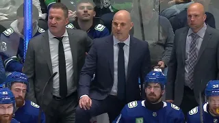 This scrum went all the way through the commercial break and the Oilers get a power play. 10.05.2024