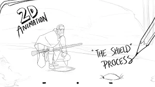 The Shield Shot Process | 2d Animation Pencil Test