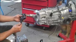 Subaru 5 speed transmission into a Vanagon (part1)