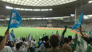 埼玉西武ライオンズ チャンステーマ「Flag to Victory」が流れたのに初球打ち凡退でガッカリの外野スタンド