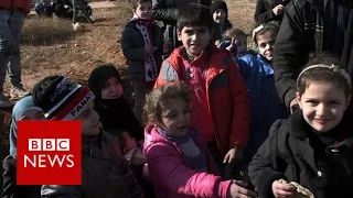 Syria: Escape from Aleppo - BBC News