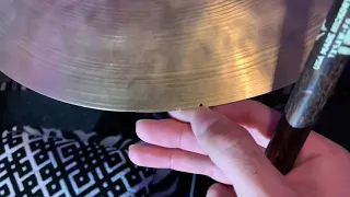 K Zildjian Istanbul 14” Hi Hat - Repaired