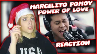 FIRST TIME HEARING Marcelito Pomoy - Power Of Love REACTION!!!😱 | Celine Dion Cover