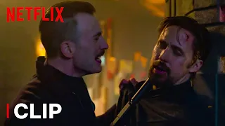 Ryan Gosling & Chris Evans Finally Meet | The Gray Man | Netflix India