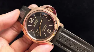 少有有味道的Panerai金表18k 紅金PAM￼511 LUMINOR MARINA 8 DAYS