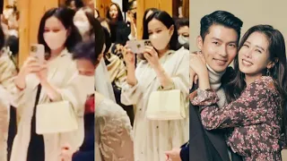 Son Ye Jin Finally Shows 7 Month Baby Bump During the Wedding Ceremony of her Celebrity Friend