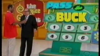 More dismal performance playing Pass the Buck -- The Price is right (Carey)