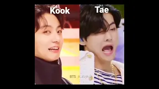 Aama naangalum😂😍But Ungala(Bts) matum🤭Jk copying Tae's Wink😉