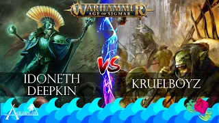 [ITA] AOS IN PISCINA!!! Kruelboyz VS Idoneth Deepkin - Battle Report Age of Sigmar -