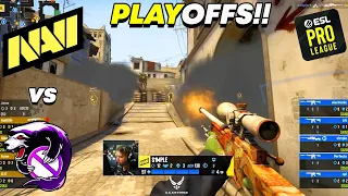 PLAYOFFS!! - NaVi vs Outsiders - HIGHLIGHTS - ESL Pro League | CSGO