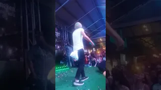 Kees performs 'Look fuh dat' LIVE, Heineken Champions League Viewing Party 2017, The Strip, Guyana