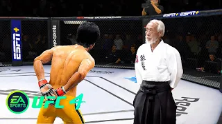 UFC4 Bruce Lee vs Akido Mitsugi EA Sports UFC 4 PS5
