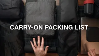 How I Pack for Long Term Travel | Carry-On Only