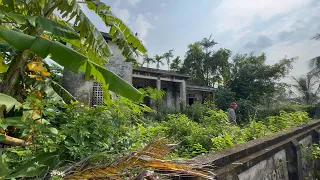 Clean up to revive an abandoned house full of life - Overgrown house transformed spectacularly