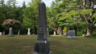 Drone Flight Pine Hill Cemetery Chester, Ma DJI Mini 3 Pro 2k60