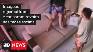 DJ Ivis agride ex-mulher com socos e chutes em vídeo divulgado nas redes sociais