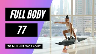 20 Min Full Body HIIT Workout | MrandMrsMuscle