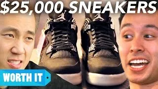 $100 Sneakers Vs. $25,000 Sneakers