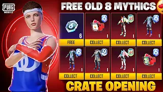 New A6 Royal Pass Rp Crate Opening | A6 RPCrate Opening | Free Old Mythics | PUBGMOBILE | BGMI