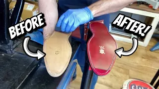OUR MOST EXPENSIVE CUSTOMER! £600 Full leather sole repairs & Artisan finishes