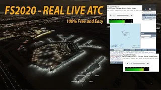 FS2020 - Real Live ATC for free