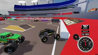 monster truck freestyle wolf