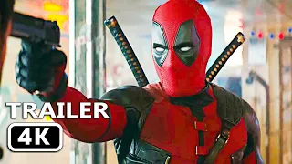 DEADPOOL & WOLVERINE - Official Trailer 2 (4K ULTRA HD) NEW 2024  Deadpool 3