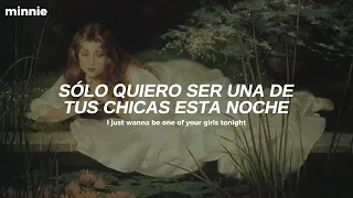 The Weeknd, JENNIE, Lily-Rose Depp - One Of The Girls || Sub. Español + Lyrics