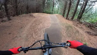 MTB Ride! Vol. 48 Redwoods, Rotorua. Should Have Worn a Rain Coat! (4K)