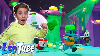 ALIENS !!! Stumble Guys LeoTube