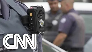 Secretário de Segurança Pública de SP afirma que vai rever câmera nas fardas | LIVE CNN