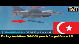 Turkey test-fires native HGK 84 precision guidance kit