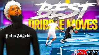 *NEW* BEST DRIBBLE MOVES in NBA 2K22 (SEASON 9) - FASTEST DRIBBLE MOVES & COMBOS for GUARDS  in 2K22